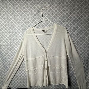 J. Jill Cream Women's Cardigan